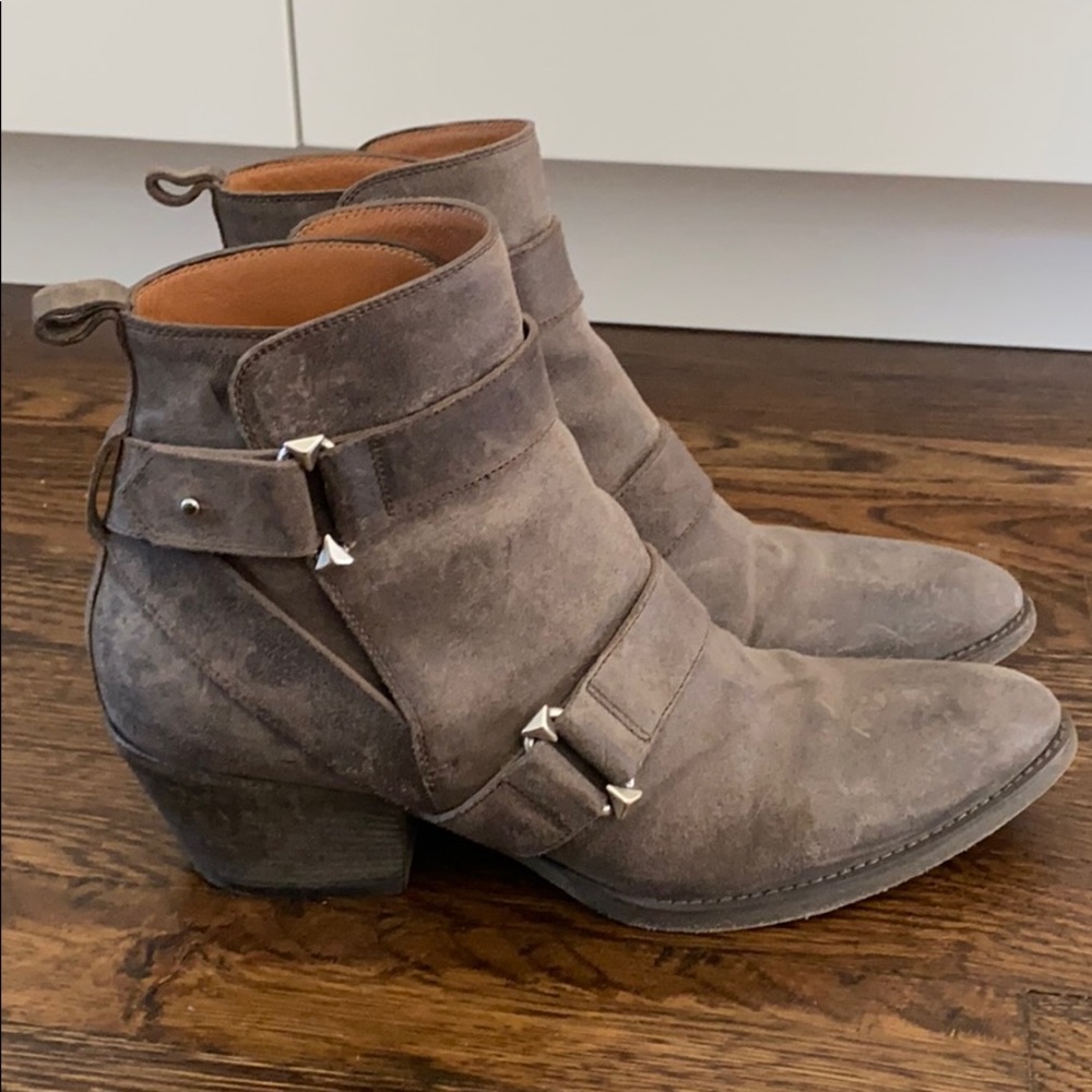 Sartore Suede Ankle Chelsea Boots